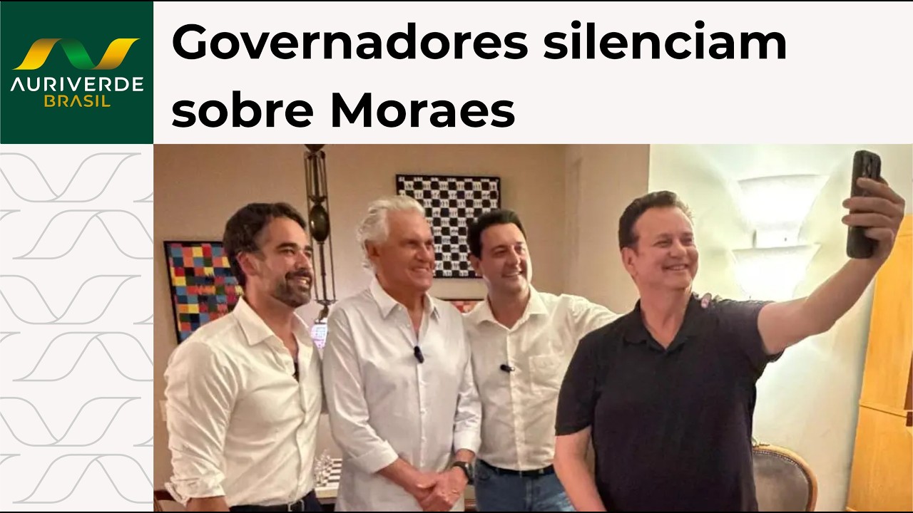 Caiado e Ratinho evitam posicionamento sobre pedido de afastamento de Moraes