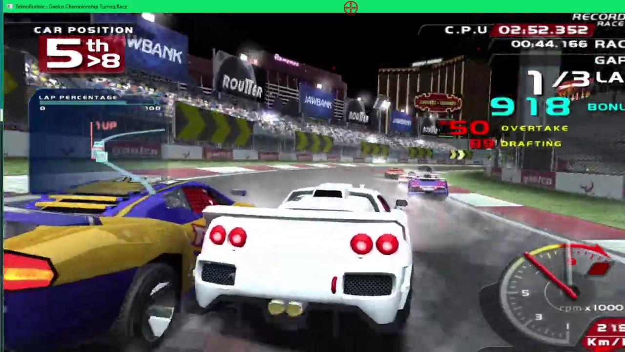PC ARCADE GALECO CHAMPIONSHIP TUNING RACE - HATE IT - 1080p 60fps uk arcades teknoparrot 1.399