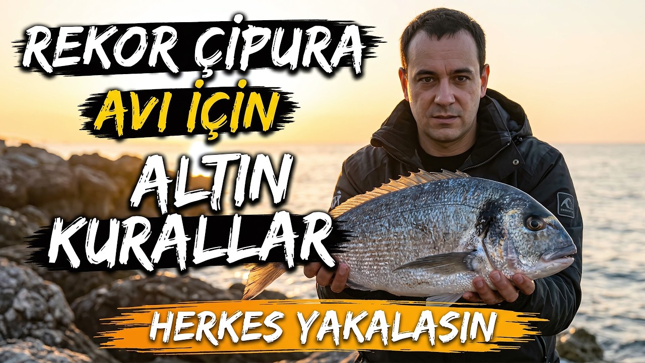 Çipura Nasıl Avlanır? Balık Avında Dikkat Edilmesi Gerekenler!