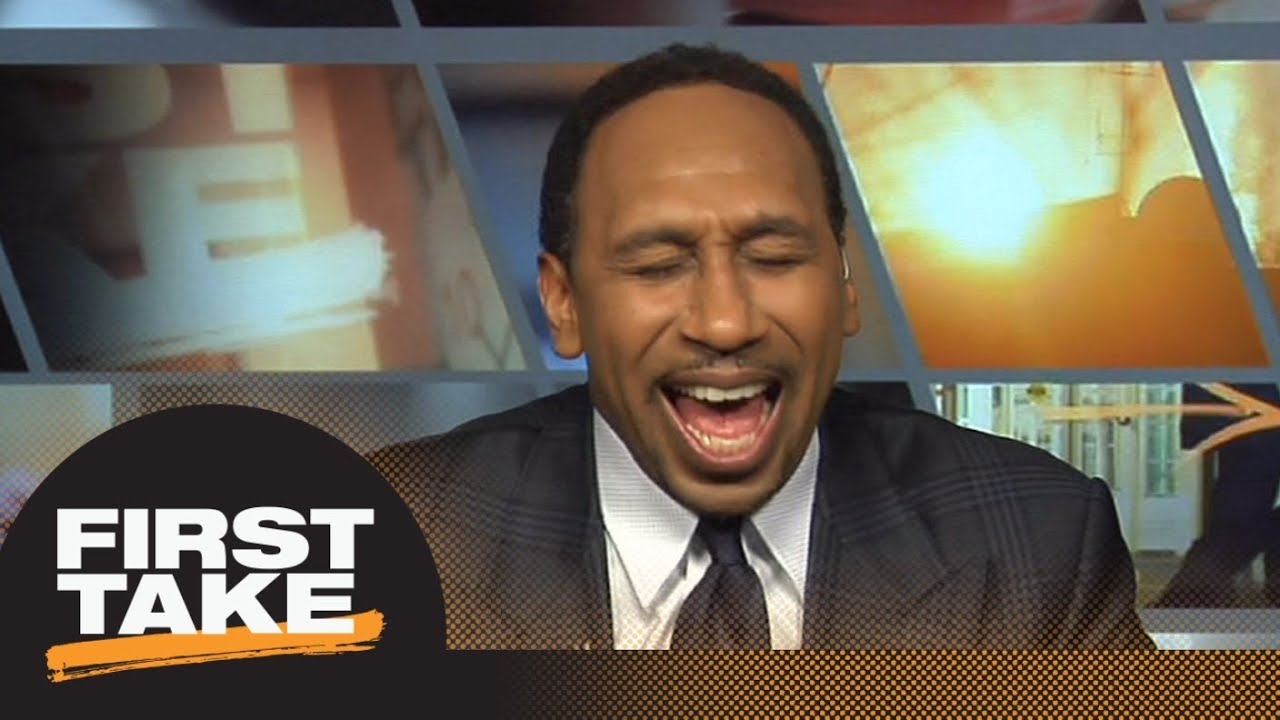 Stephen A. calls Michael Irvin 'Mr. Pom Pom' in hilarious back and forth | First Take | ESPN
