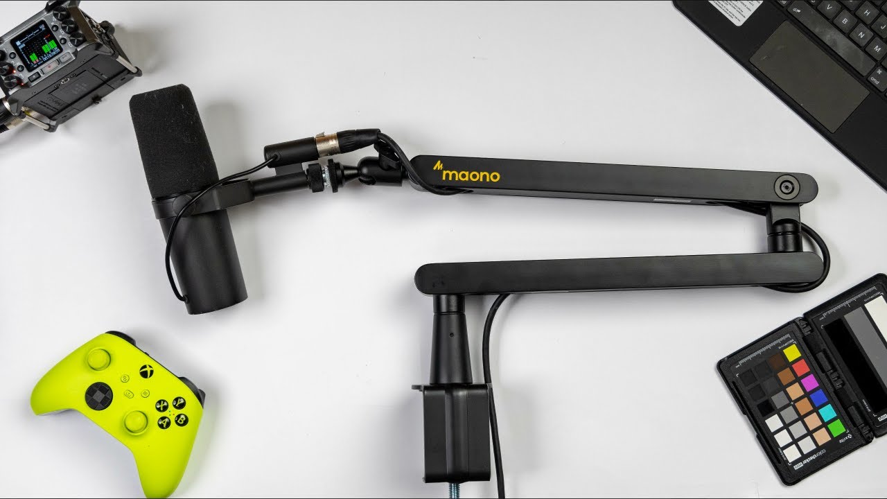 MUST HAVE Microphone Boom Arm!! | Maono BA92 Microphone Arm| Review