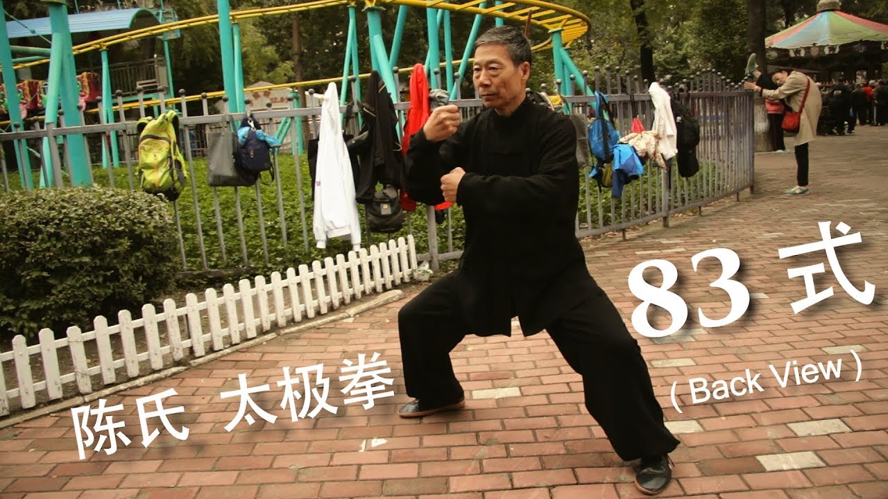 Chen shi Taijiquan - 83 Forms (Back view) - 陈氏太极拳 - 83式 - Chen style - Tai ji