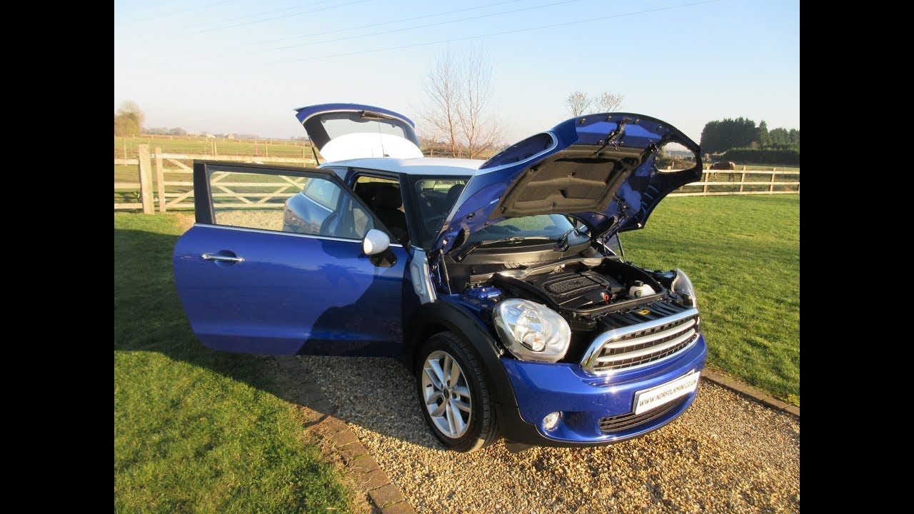 2014 Mini Paceman Cooper Diesel Starlight blue
