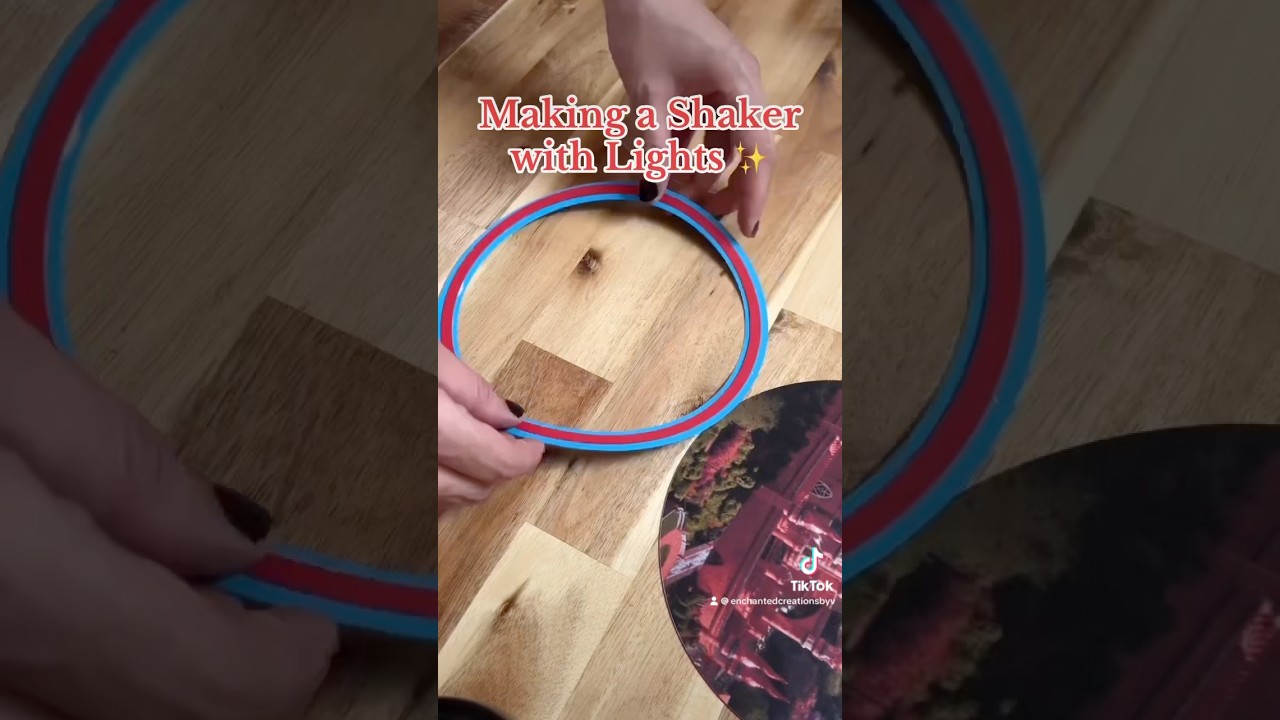 Making my favorite part… the Shaker! ❤️✨ 