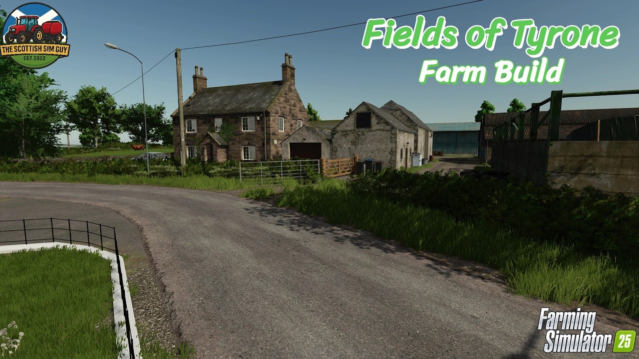 Поля Тайрона / Строительство фермы / Farming Simulator 25 / Farming Simulator / FS25 / Farm Sim