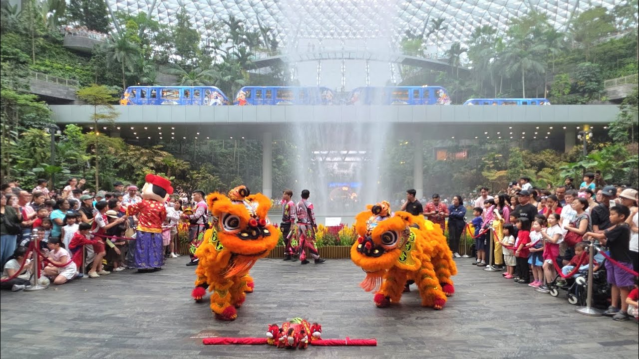 2026 Twin Lion Cai Qing at Jewel, Changi Airport