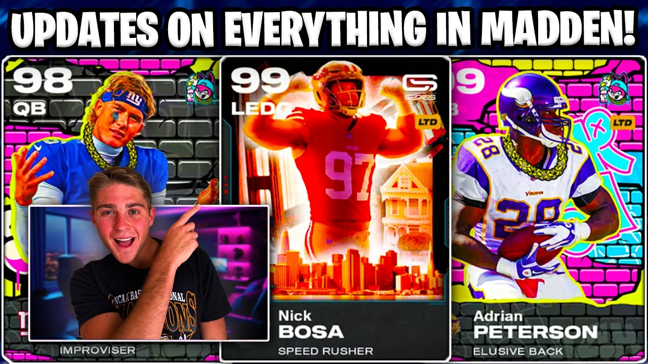 UPDATES ON EVERYTHING IN MADDEN 26! GOLDEN TICKETS ARE COMING! SUGAR RUSH, COLLECTOR SERIES + MORE!