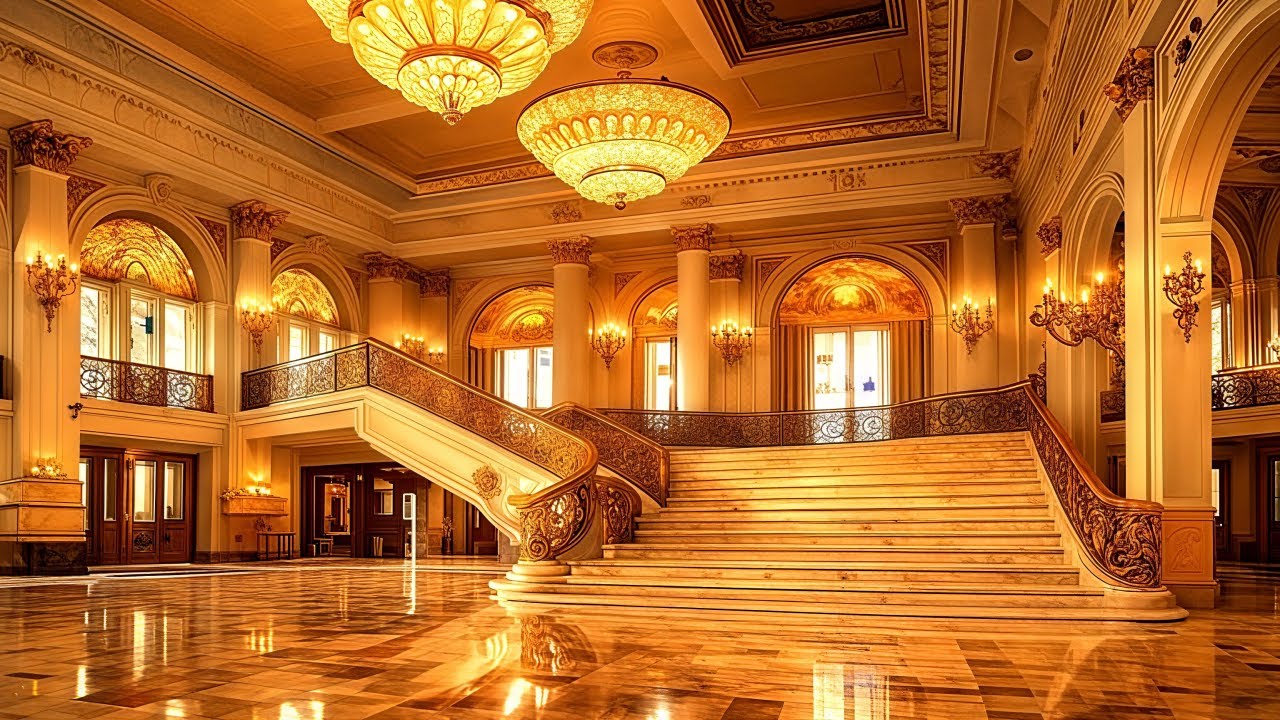 My $250,000,000 USD Ultimate Dream Mega Mansion, Decorated with Gold Leaf