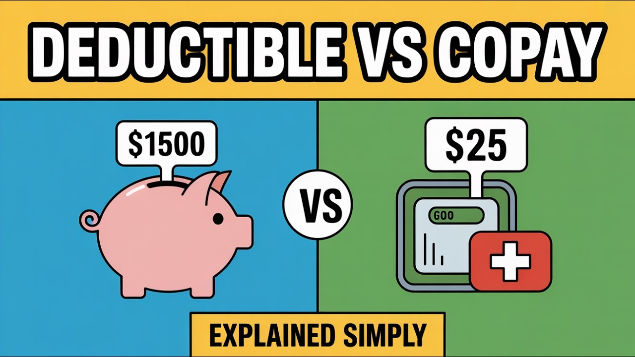 Deductible vs Copay Explained | Health Insurance Made Simple
