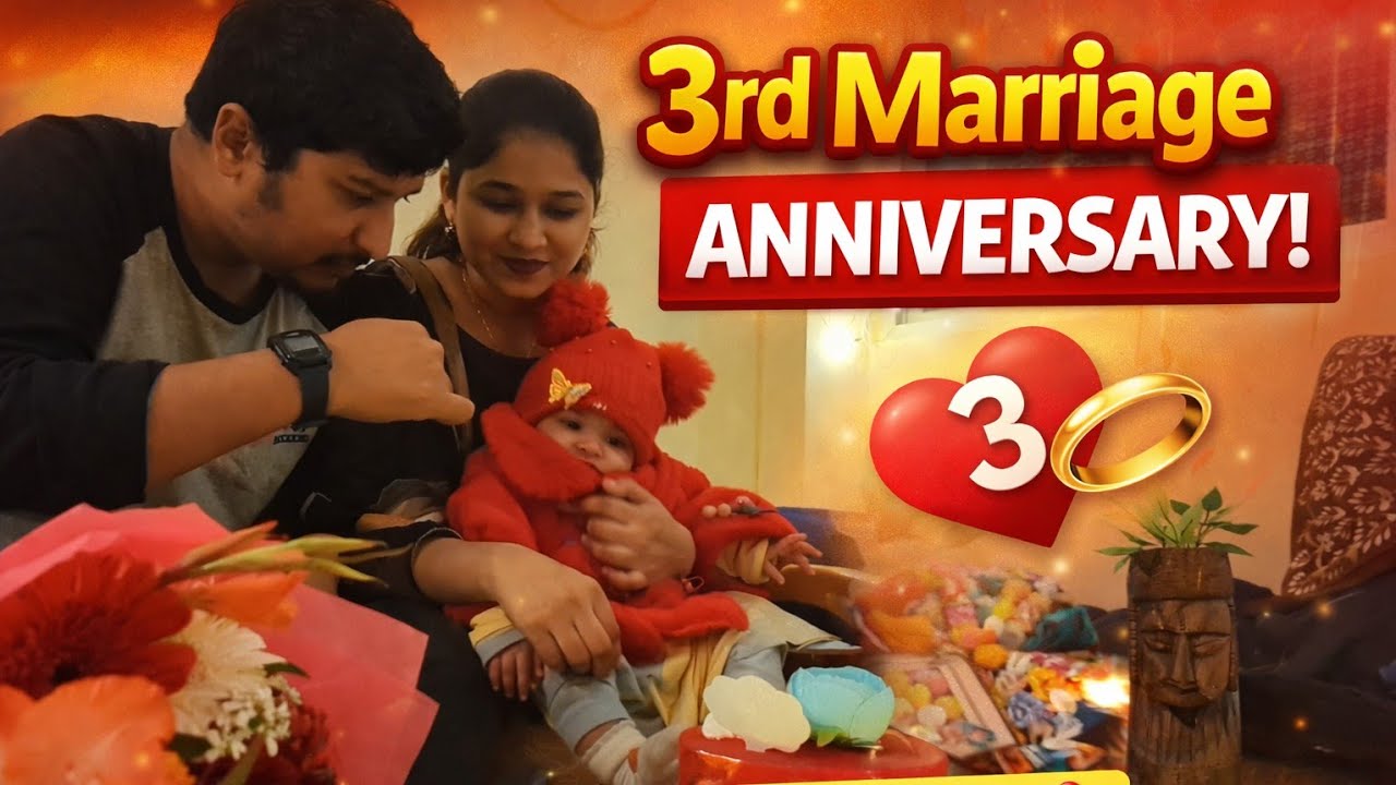 Our 3rd Anniversary with Baby 🥹 | Special Day Vlog
