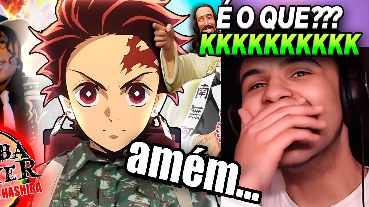 KIMETSU NO YAIBA E O QUARTEL HASHIRA | Flypitos React