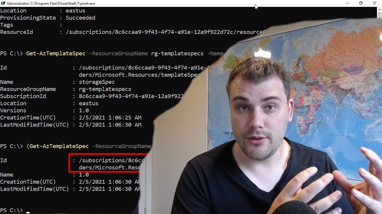 Введение в спецификации шаблонов Azure