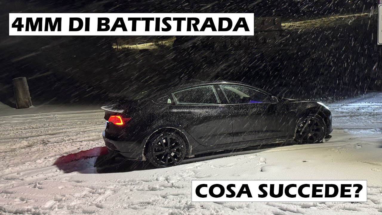 TESLA MODEL 3 RWD: QUANDO LE TERMICHE DIVENTANO PERICOLOSE