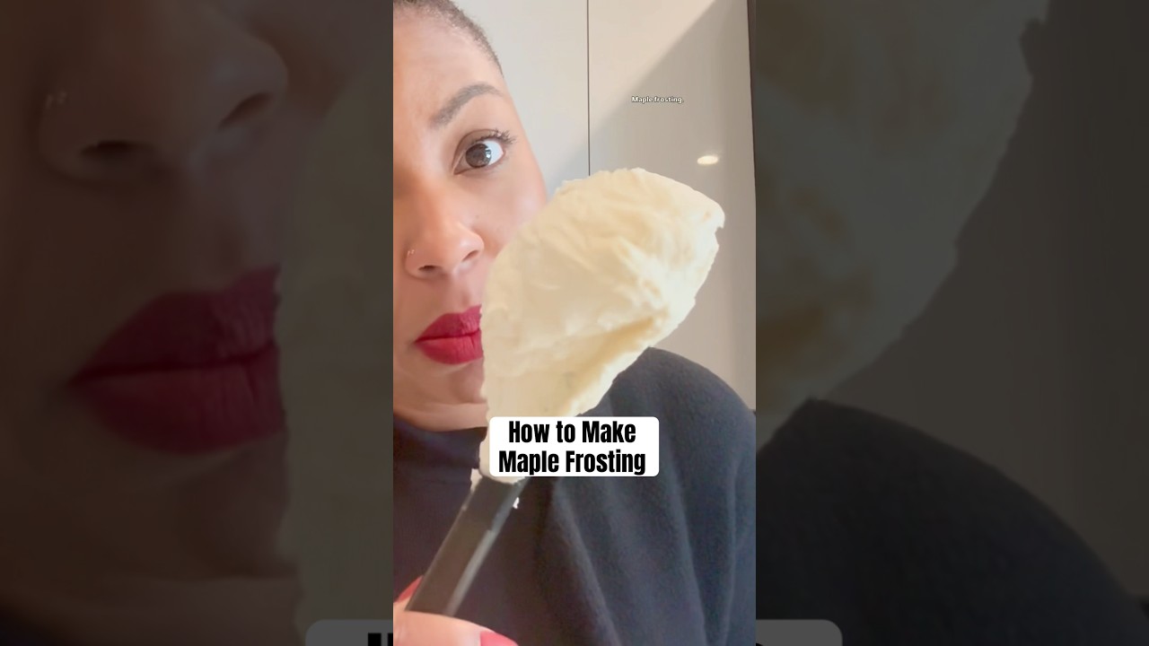 Кленовое масло, но сделайте его глазурью! #легкийрецепт #торт