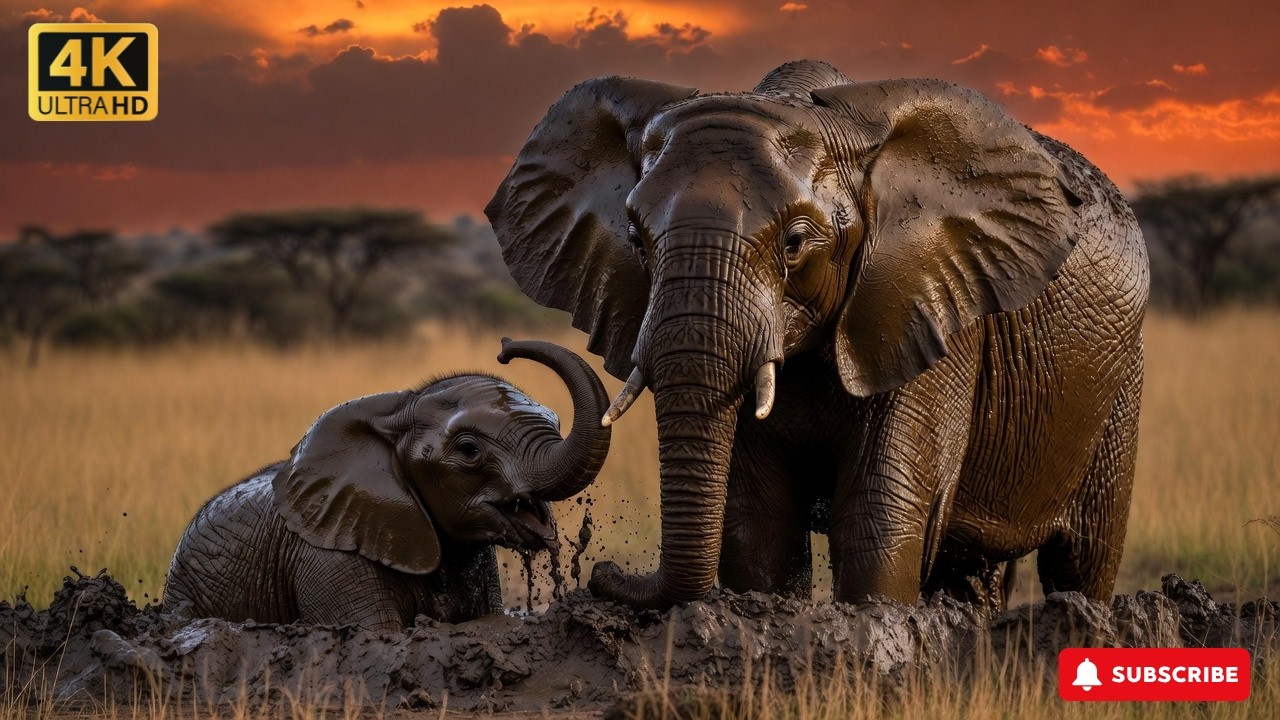 Baby Elephant Stuck in the Mud — What Happened Next Will Move You