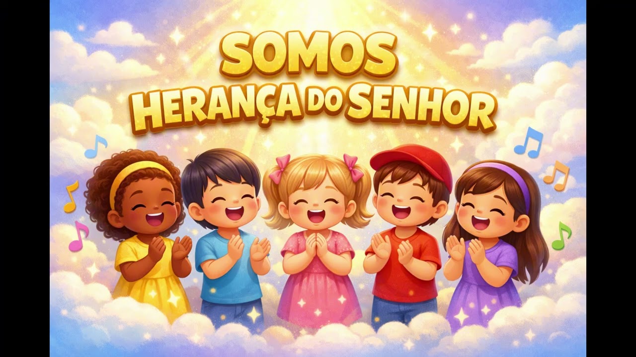Somos a Herança do Senhor - Herança do Senhor 👧🧒🎶 | Música Infantil Gospel