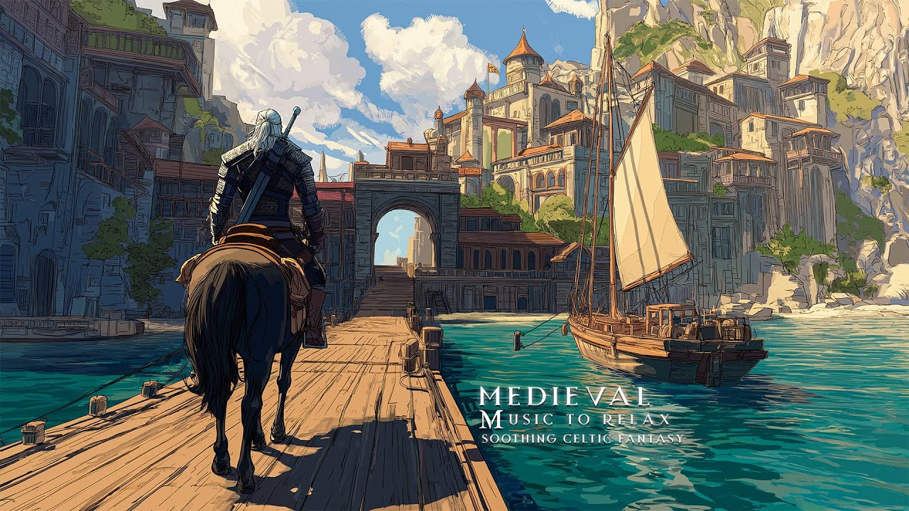 Beautiful Medieval Music to Relax  Soothing Celtic Fantasy | Peaceful Mindset