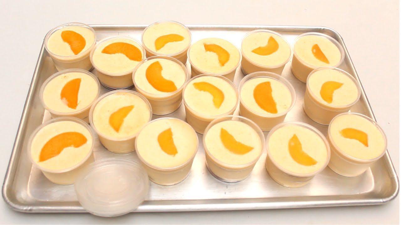 CARLOTA DE DURAZNO, Postre Económico Y Fácil