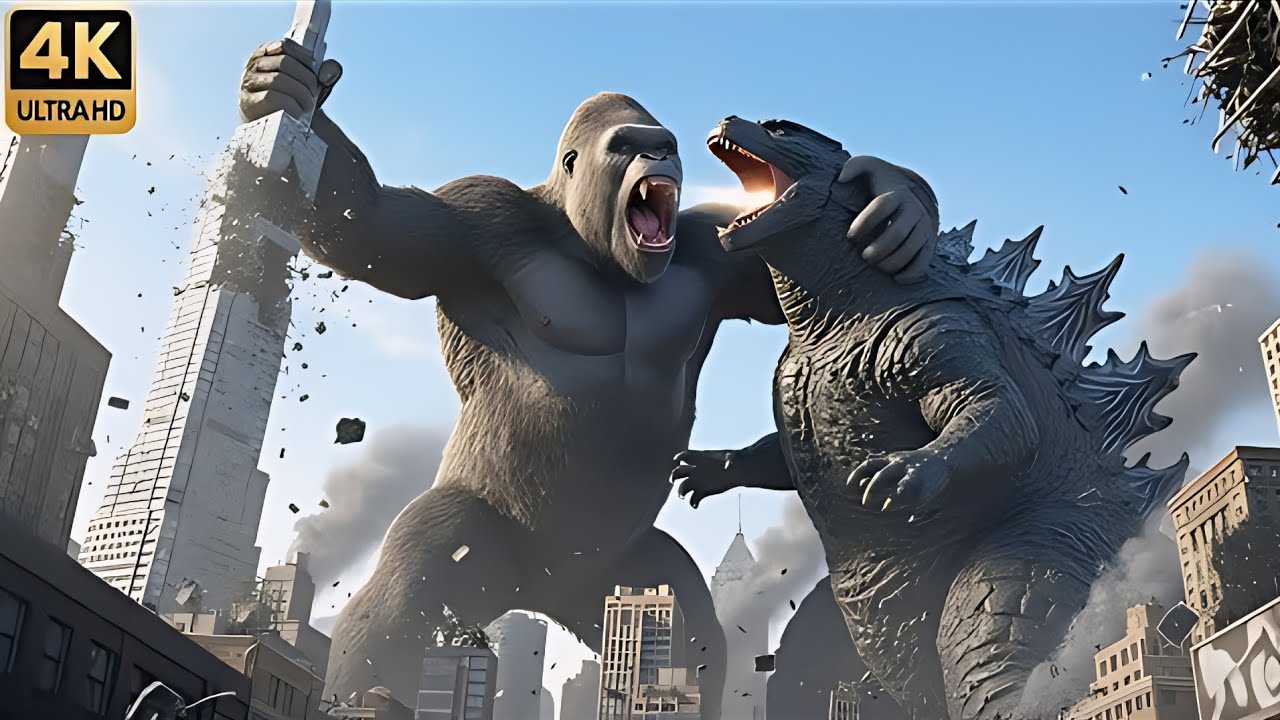 Kong vs Godzilla – The Most Brutal Titan Battle Ever 💥