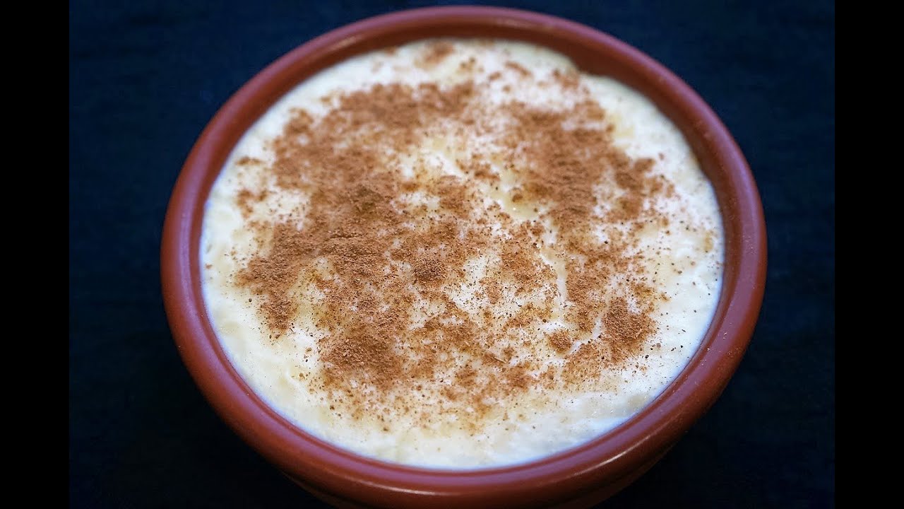 Arroz con leche cremoso