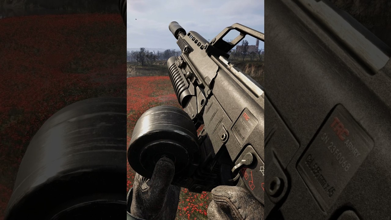 ☢️ STALKER 2 Max Upgraded GP37 Looks Like a Machine Gun! #Shorts #Stalker2 #games #stalker