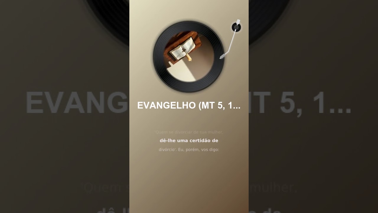 EVANGELHO MT5, 17 19  6º Domingo Tempo Comum