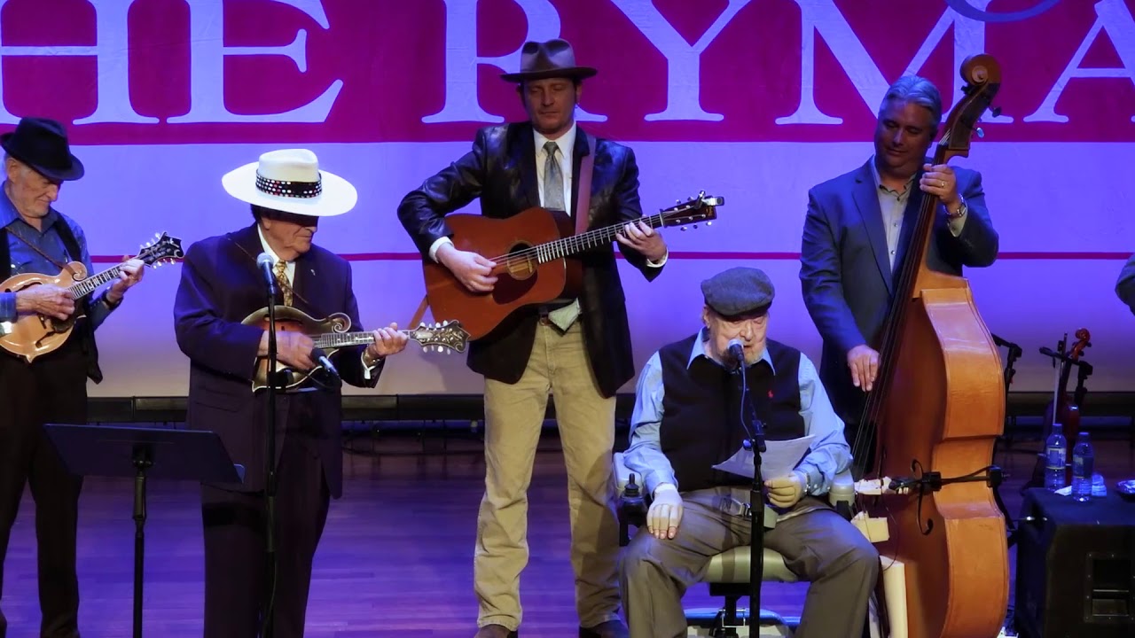 Mac Wiseman  The Bluebirds Are Singing For Me - Rhonda Vincent & Bluegrass Legends Live At The Ryman
