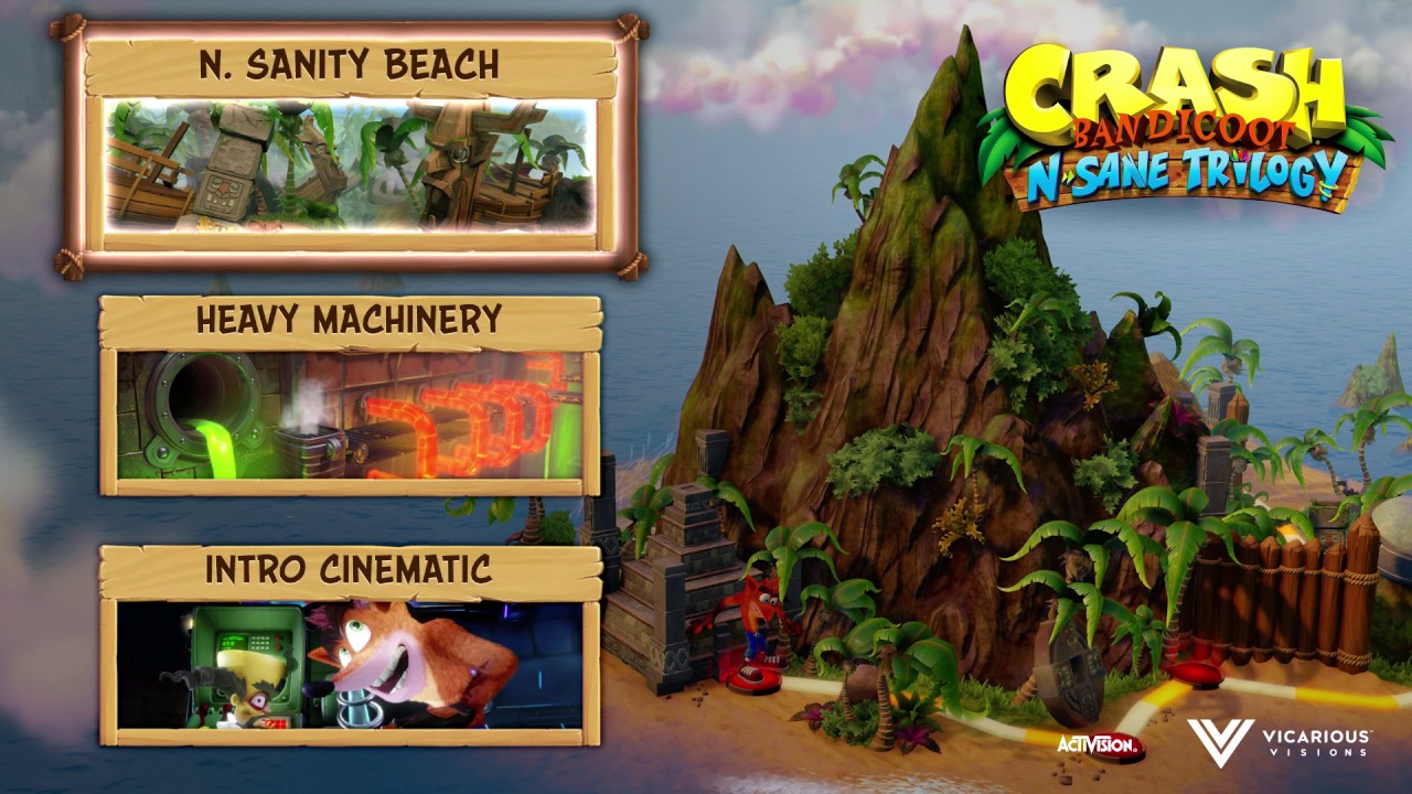CRASH BANDICOOT - N'Sane Trilogy PS4 Gameplay