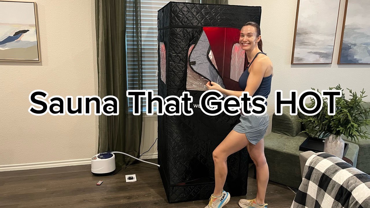 WELLEVER Infrared Steam Sauna Review | Amazon Must Have #ad