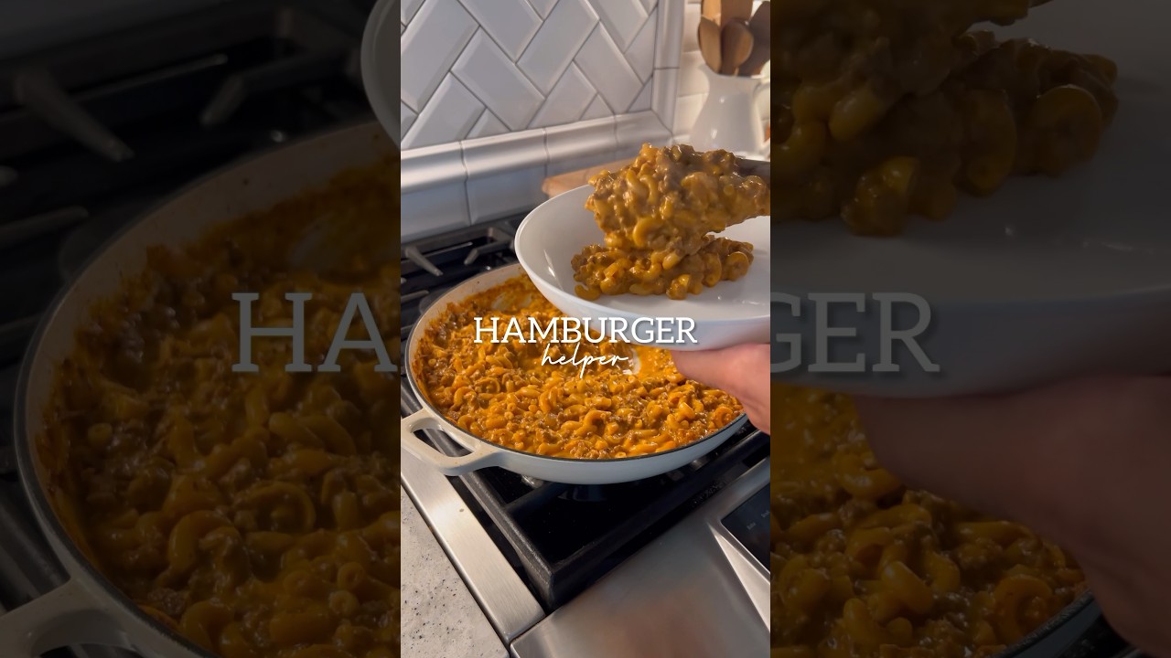Homemade Hamburger Helper! #yummy #recipe #easyrecipe #onepotmeal #quickrecipe