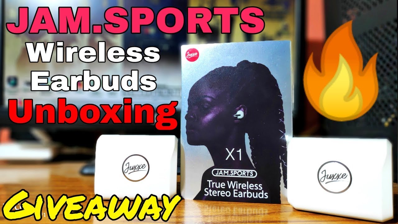 Juxxe Jam.Sports X1 True Wireless Earbuds Unboxing + Giveaway