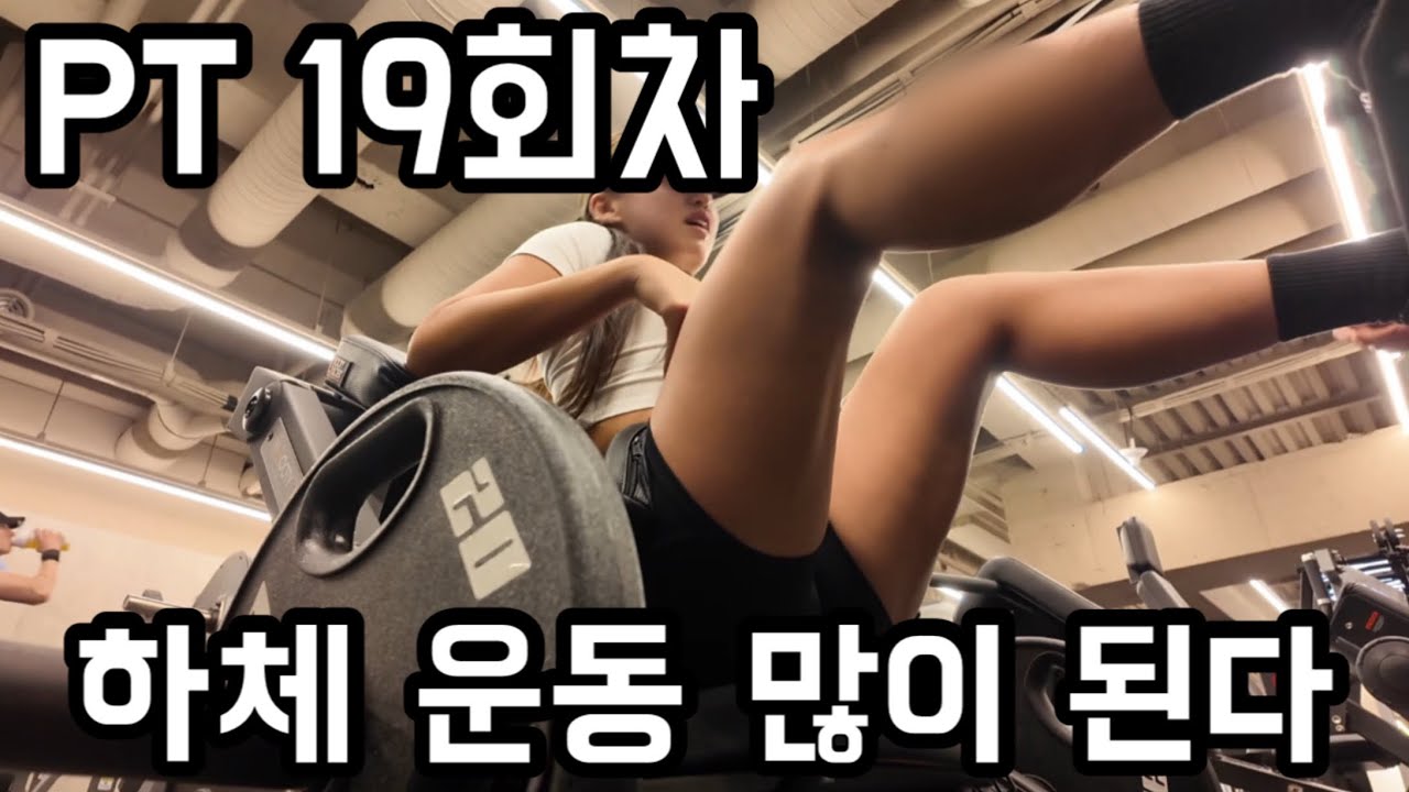 하체 스트레스 많이 받을거야 