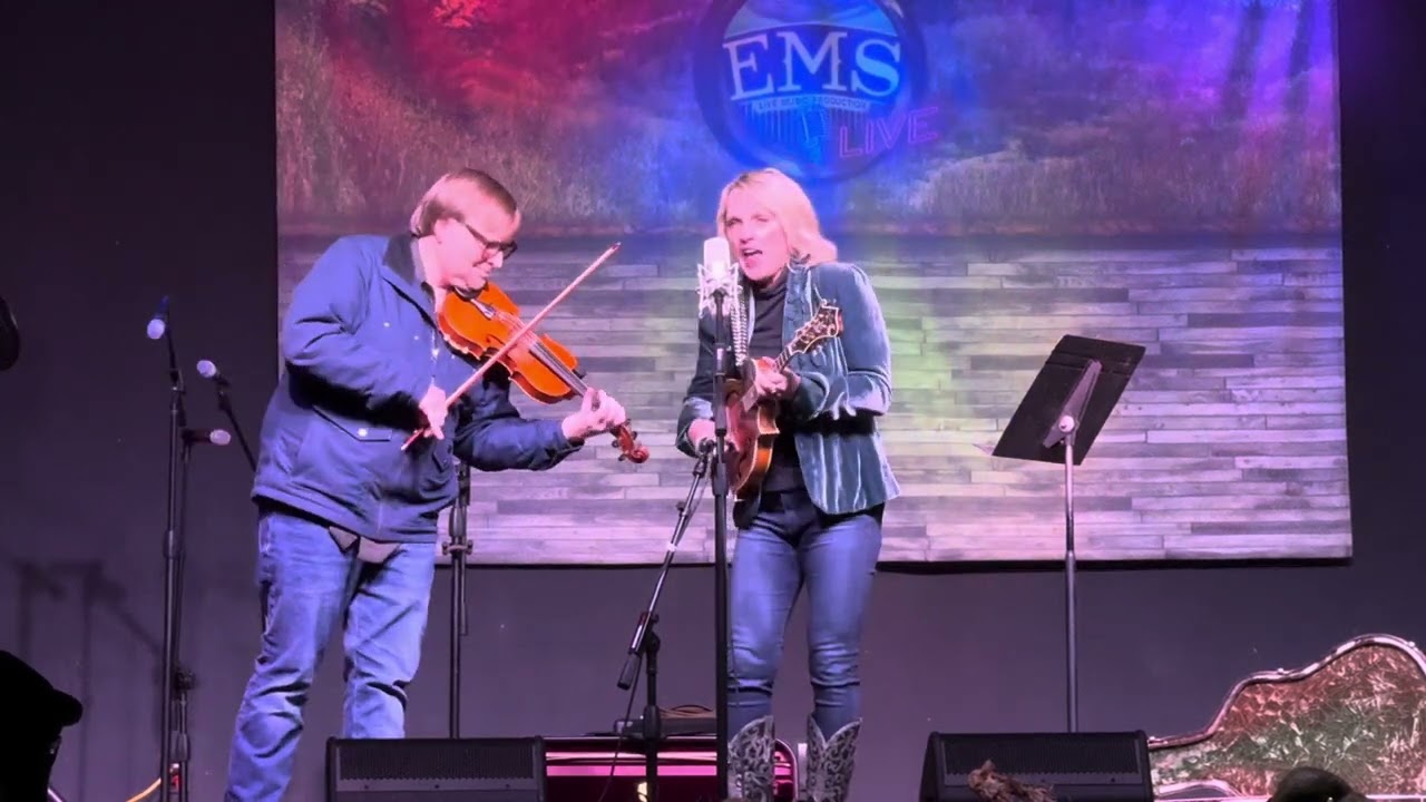 Rhonda Vincent and Adam Haynes at EMS Bluegrass Festivals 2024