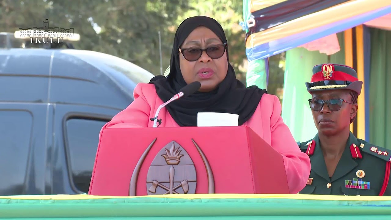MHE. RAIS DKT. SAMIA AKIWASALIMIA  WANANCHI WA INYONGA MKOANI KATAVI