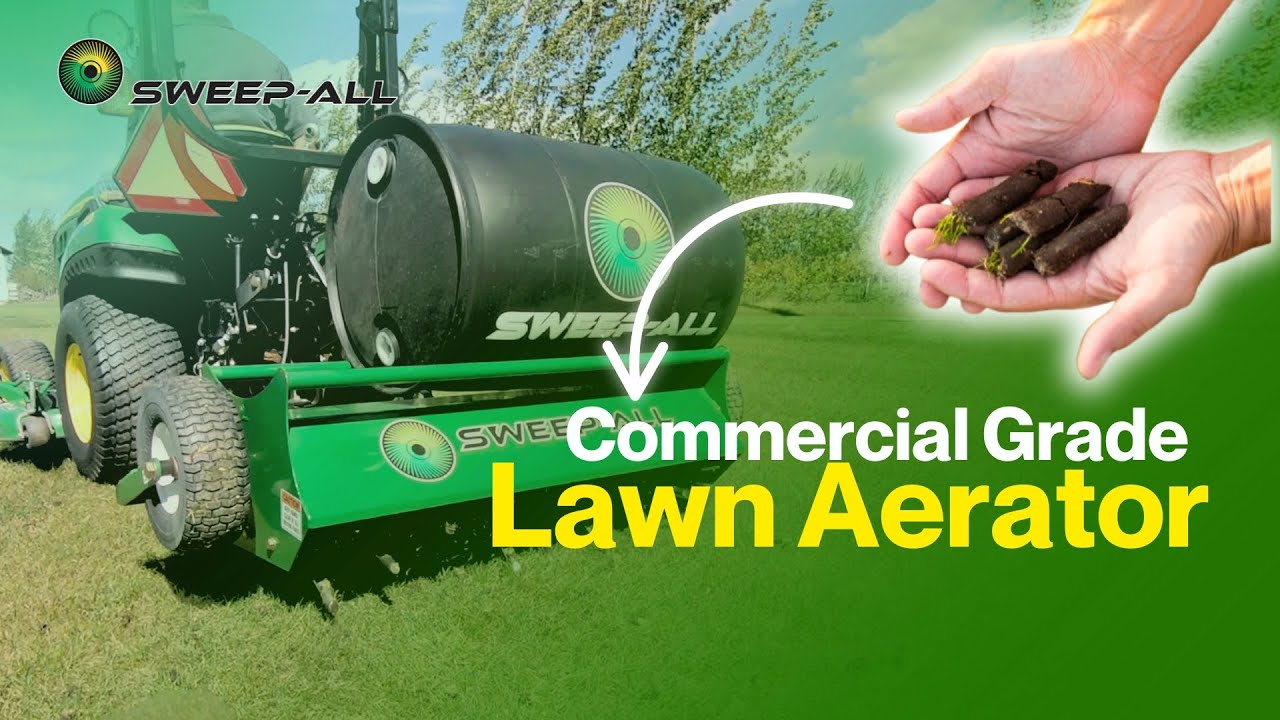 Commercial Grade Lawn Aerator AR1748 | Sweep-All