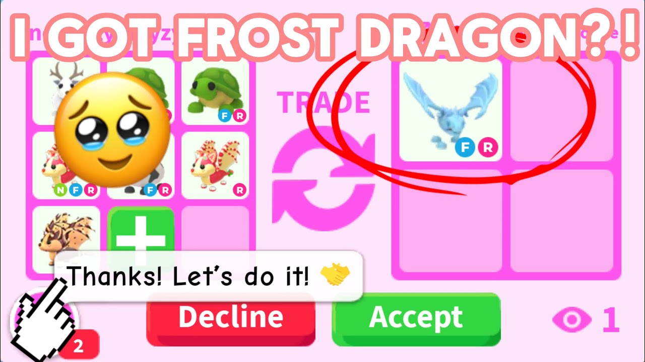 ✨20 Minutes of Adopt Me Trading!✨ I GOT A FROST DRAGON?! Growing my inventory! 2025!