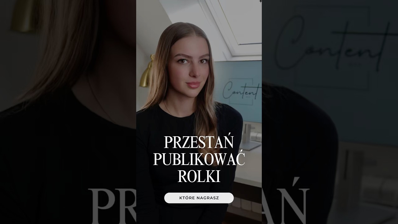 Zanim wrzucisz pierwszy film, nagraj dziesięć&hellip; tylko dla siebie‼️ #contentday #contentdaypl
