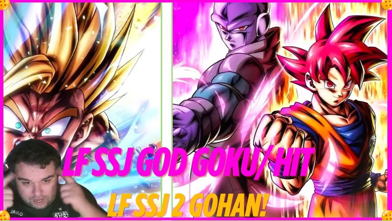 LF SSJ GOD GOKU/HIT & LF SSJ 2 GOHAN kommen zum Festival!- Reaction Dragon Ball Legends  Deutsch