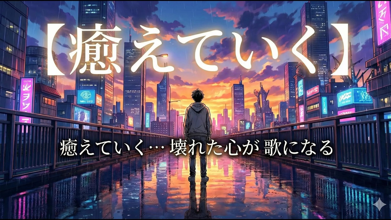 【癒えていく】 J-POP Ballad | The Heart Sings Again (Official Lyric Video)