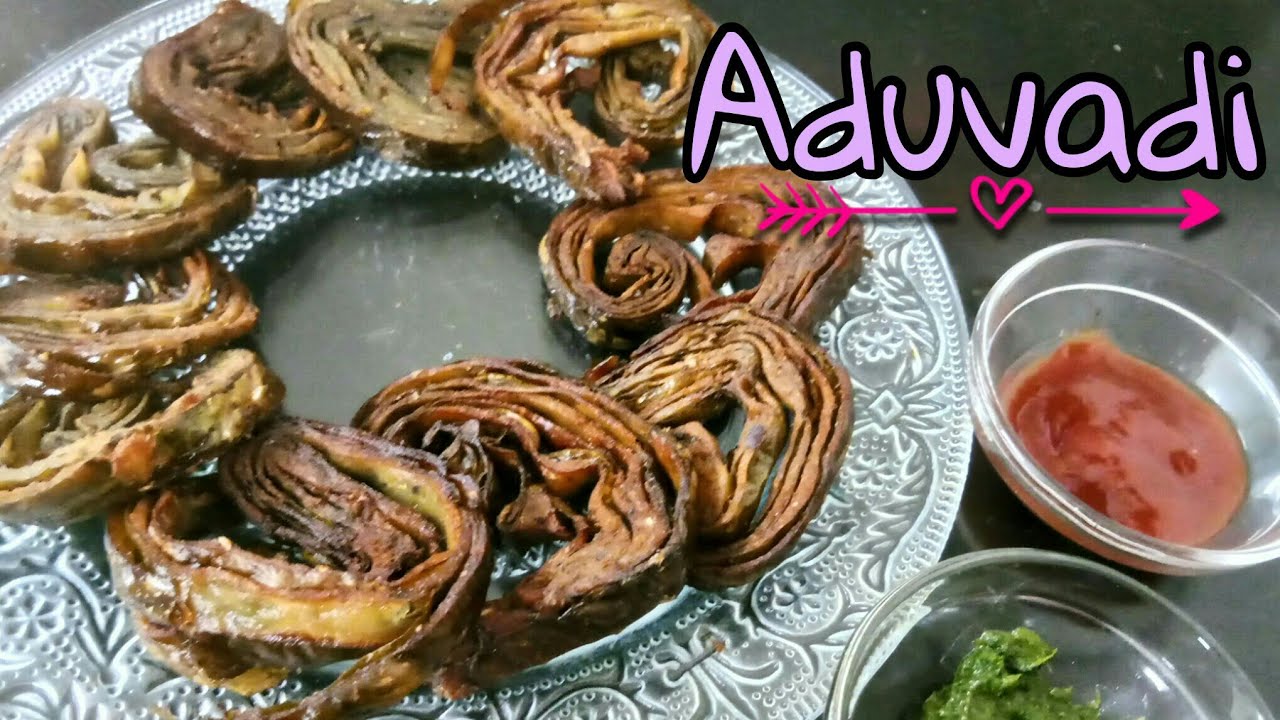 Aduvadi /  Tasty and healthy receipe