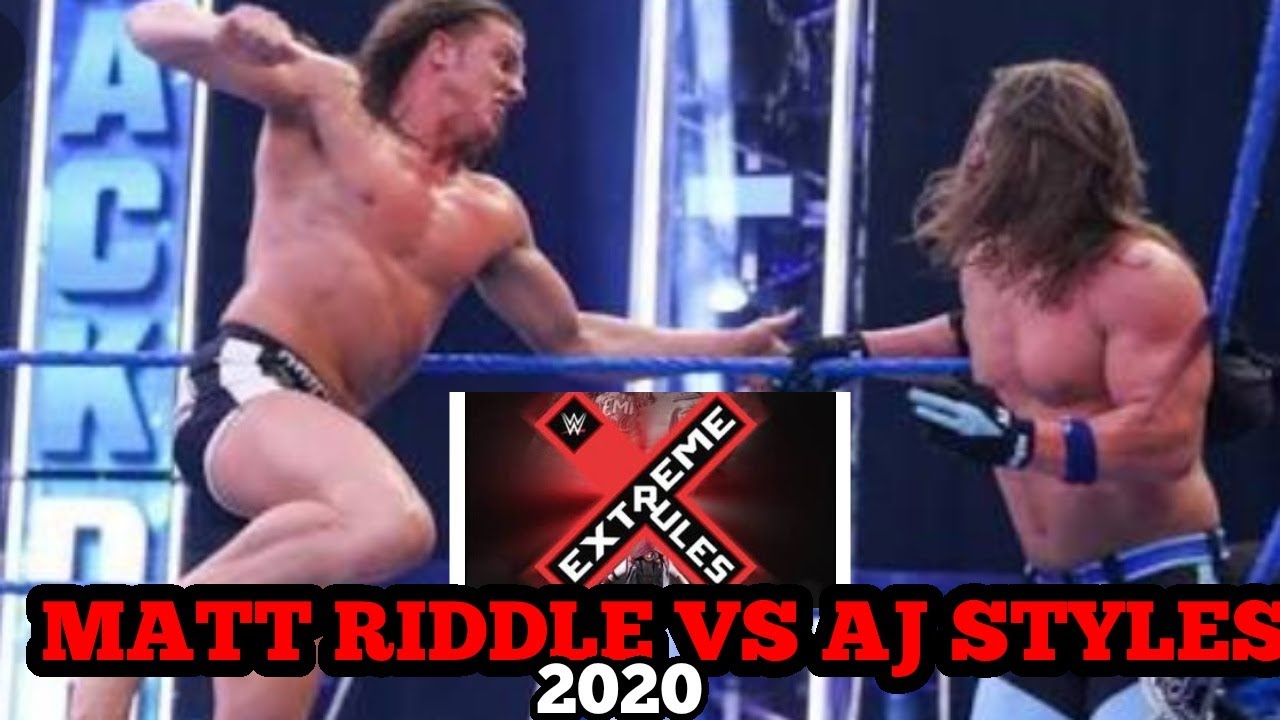 Matt Riddle VS AJ Styles EXTREME RULES 2020 prediction