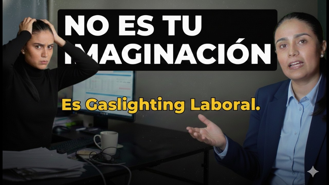 ¿Tu trabajo te está MANIPULANDO? Señales de gaslighting laboral