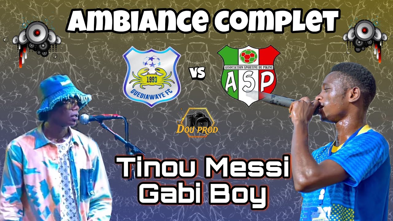 Guediawaye vs Pikine :Ambiance complet Gabi Boy - Tinou messi - David Sico du jamais vue au Senegal 