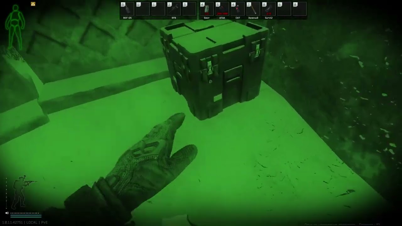 Escape from Tarkov PVE Ленивое прохождение 115 Мертвая катка