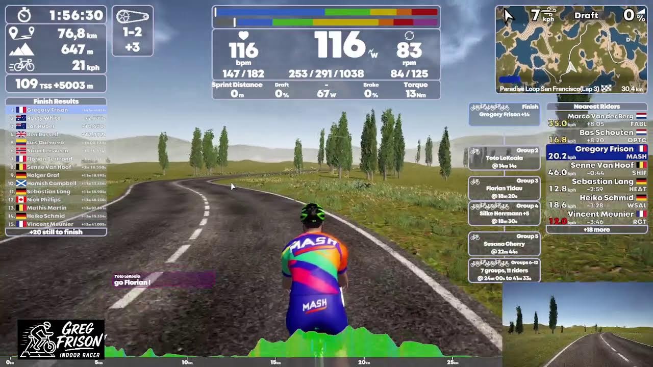 TrainingPeaks Virtual - Career mode stage 4