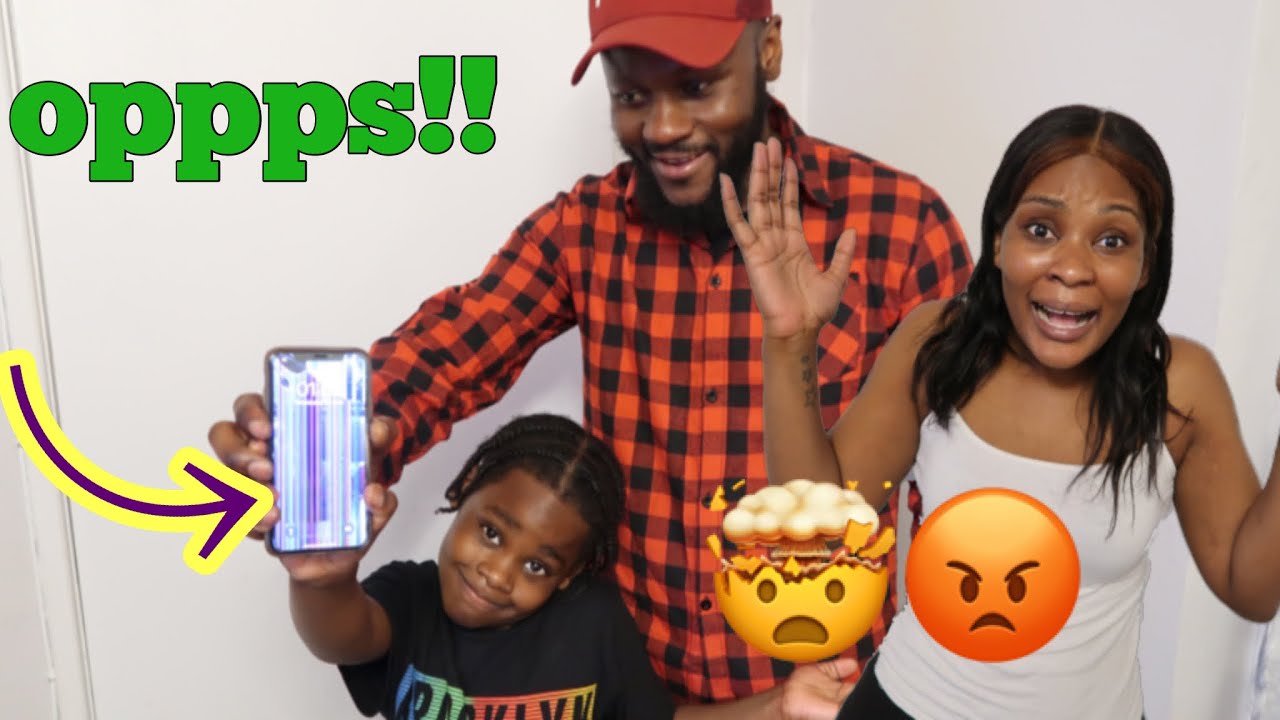 I BROKE MY WIFES IPHONE.....THEN I SURPRISED HER | SHE LOST IT (PRANK)
