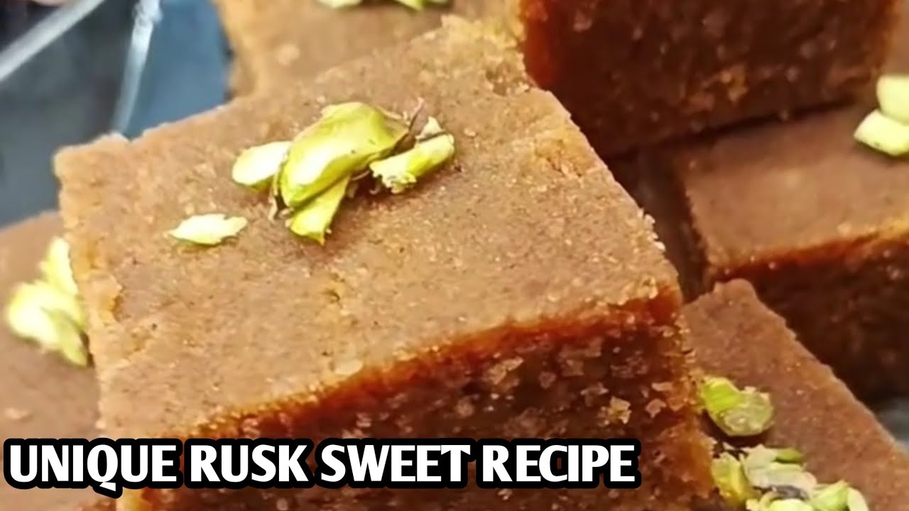 Easy to make and Quick 10 Min Dessert Recipe | Rusk Dessert