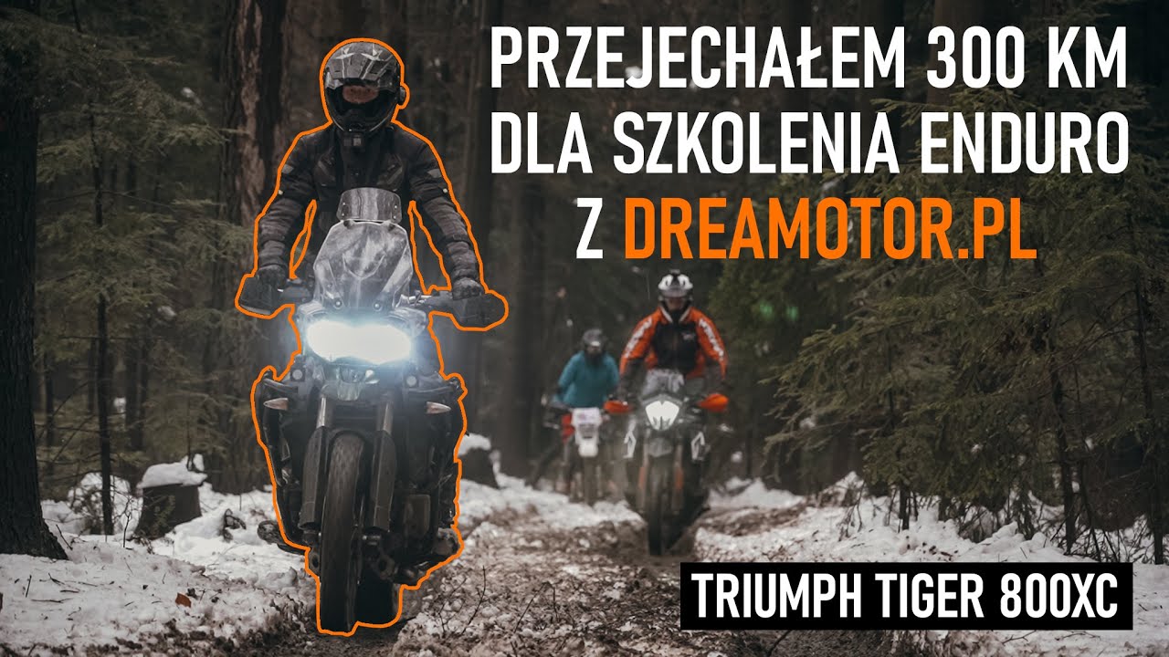 Trafiłem na szkolenie dla ciężkich ENDURO z DREAMOTOR | NA MOTOCYKLU | Triumph Tiger 800XC