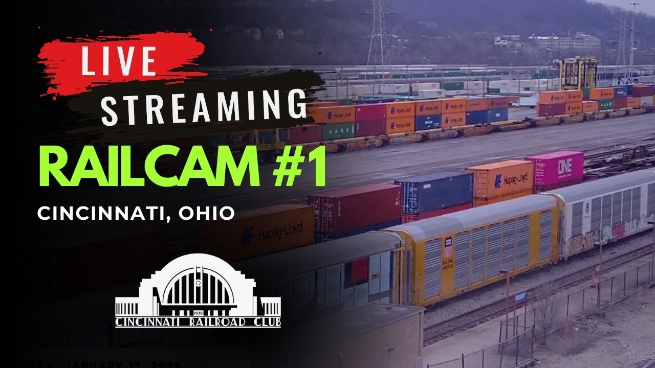 Cincinnati Railroad Club Live Railcam 1