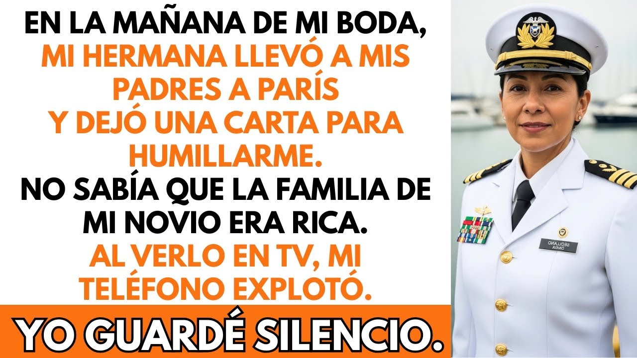 Mi Hermana Me Humilló Y Huyó A París. No Sabía Que La Familia De Mi Novio Era Millonaria